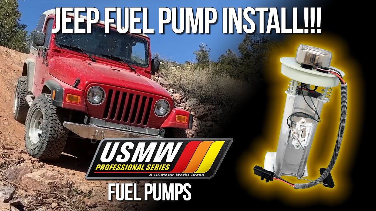 USMW Pro Series Jeep Fuel Pump Install YouTube