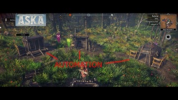 Automating Resource Gathering | ASKA Guide / Tutorial / Lets Play Ep2