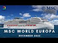 MSC World Europa* 2022 - New Italian Cruise Ship