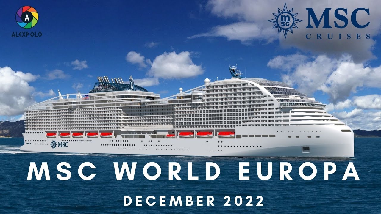 msc cruise new year 2022