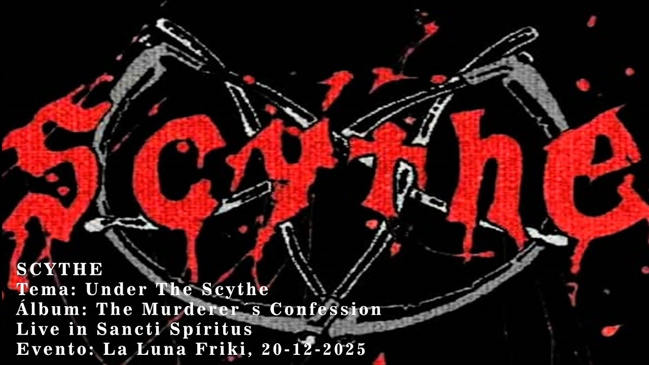 Banda de Death Metal /SCYTHE (UNDER THE SCYTHE)-LIVE in Sancti Spíritus 2025.
