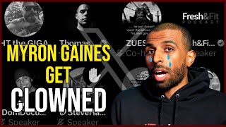 Myron Gaines Gets Booted Out Of A Whites Only Twitter Space