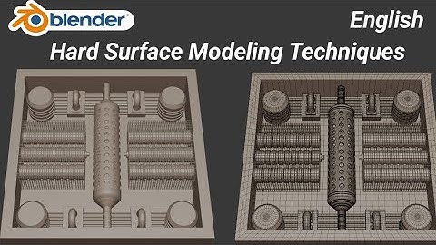 Learn Hard surface modeling techniques in Blender#3dmodeling#blendertips #blender3d#blendertutorial