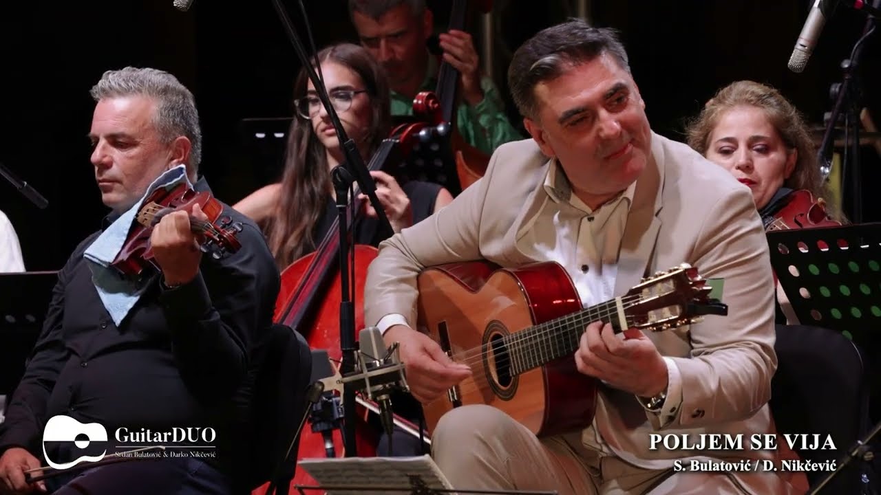 Poljem se vija  - GuitarDUO Srđan Bulatović & Darko Nikčević (Montenegro Essence @ Portonovi)