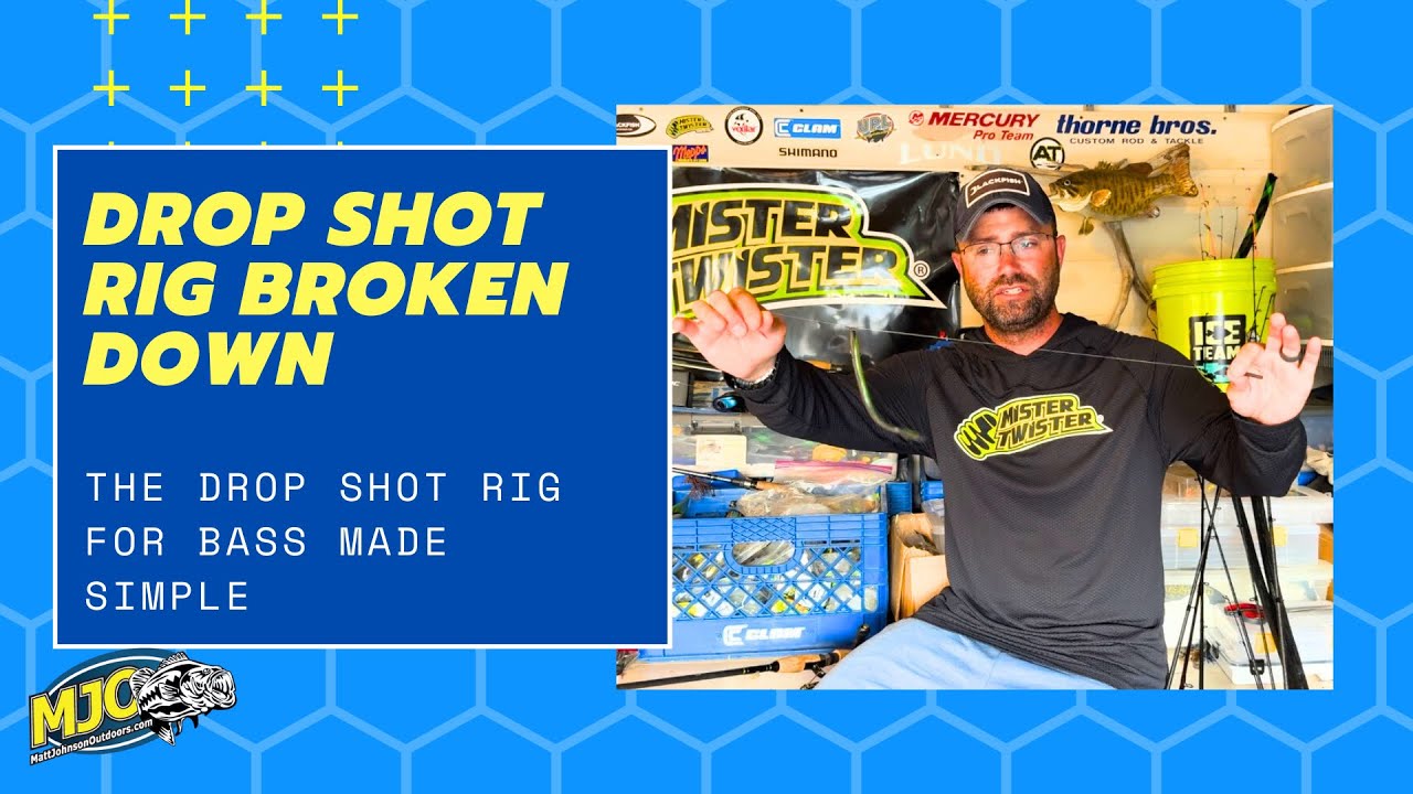 The Drop Shot Rig Breakdown | Bass Fishing Setup - YouTube