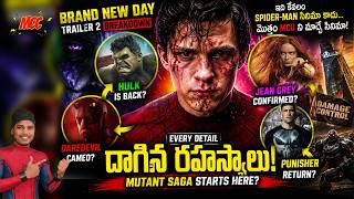 Spider-Man Brand New Day Trailer Breakdown Telugu | Every Easter Egg, Hidden Details & MCU Theories