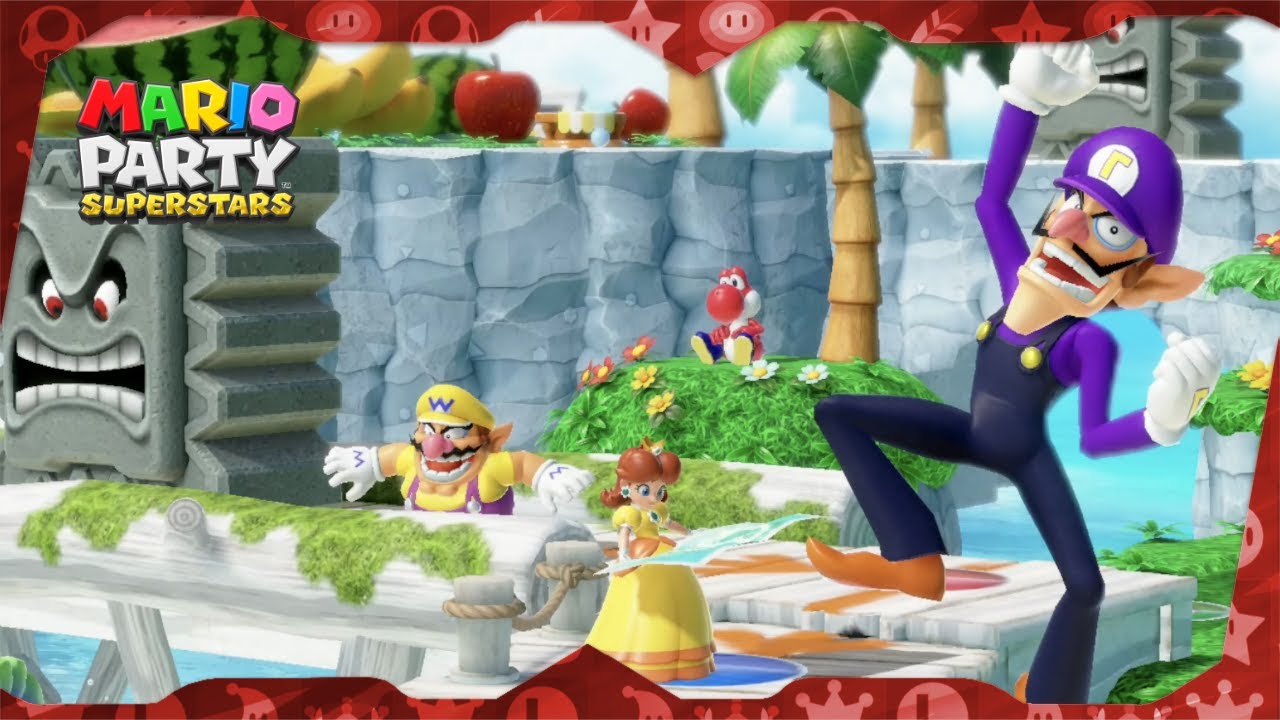 Mario Party Superstars for Switch ᴴᴰ Full Playthrough (All Boards, Waluigi gameplay)