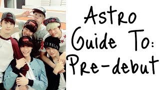 Astro guide to Predebut