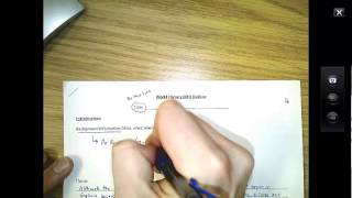 How to Outline (DBQ)