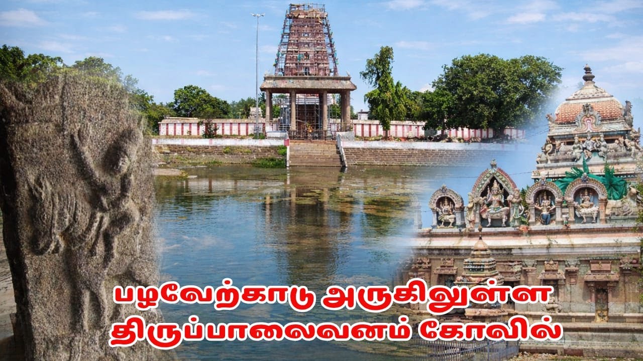பழவேற்காடு அருகில் உள்ள திருப்பாலைவனம் கோவில் / Thiruppalaivanam temple near Pulicat