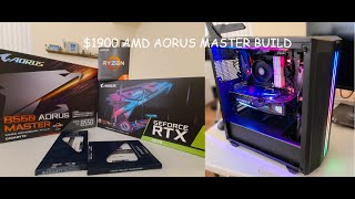 Building AMD Powered Gaming PC With Gigabyte B550 Aorus Master