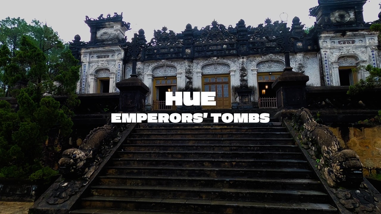 Biking to Hue Emperor Tombs – What to Expect at Khai Dinh & Tu Duc | Vlog #48
