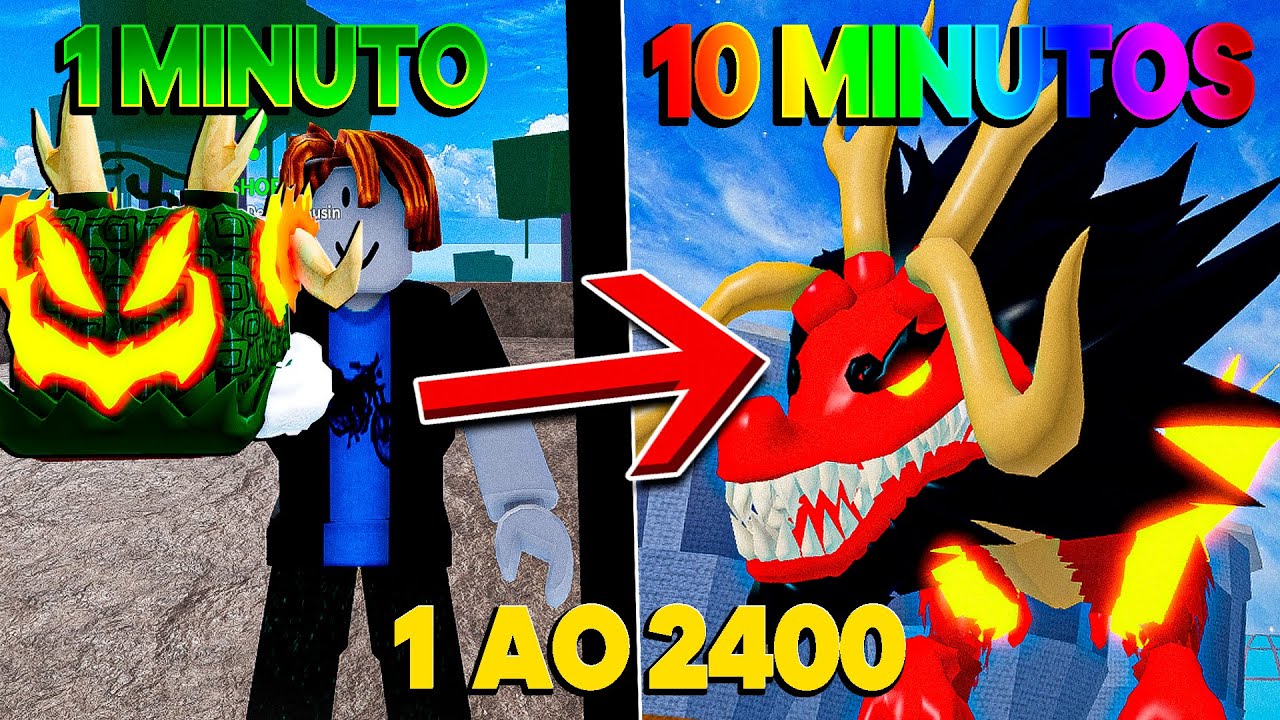 2919) GIRANDO 100 FRUTAS ALEATÓRIAS NO BLOX FRUITS EM 1 E VEIO AS MELHORES!!!  - ROBLOX 