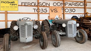 Ferguson Tractors: 30 vs. 35 the difference five more makes!