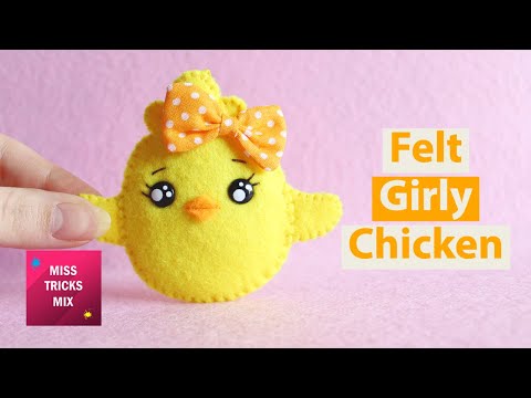 Wideo: Jak Zrobić Wielkanocne Rękodzieło: Kurczaki Z Pomponami, Gołębie Z Filcu I Drzewo Wielkanocne