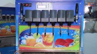 Soda fountain machine with advance digital function