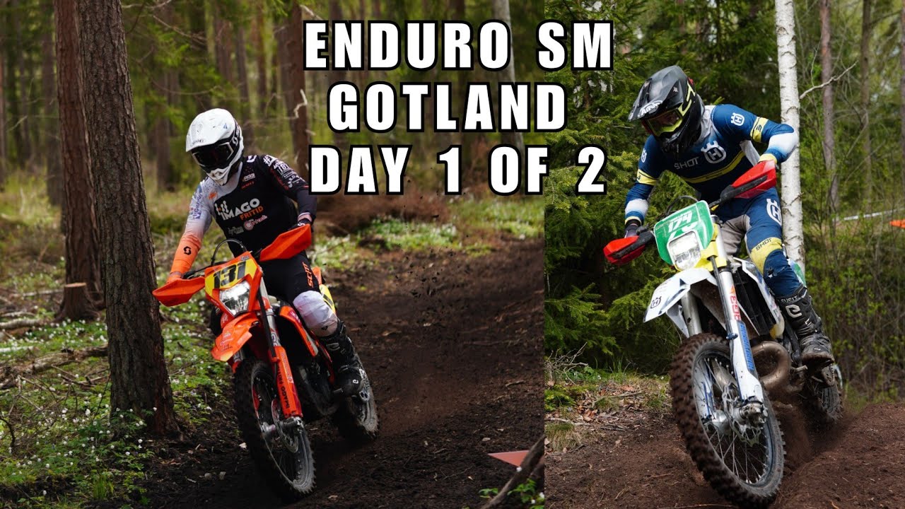 Enduro SM 2025 Gotland Day 1 of 2