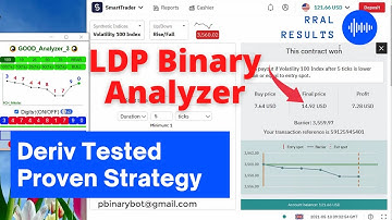 LDP Binary Analyzer - Deriv Strategy Real Profits | Life-Changing Algorithmic Dark Web Strategy