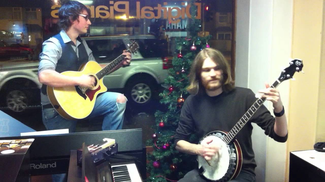 Jingle Bells Clawhammer Banjo and Guitar YouTube
