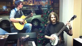 Jingle Bells Clawhammer Banjo and Guitar