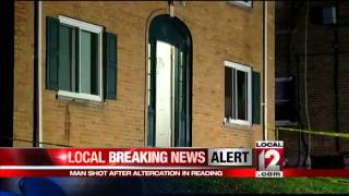 Police investigate shooting in Reading
