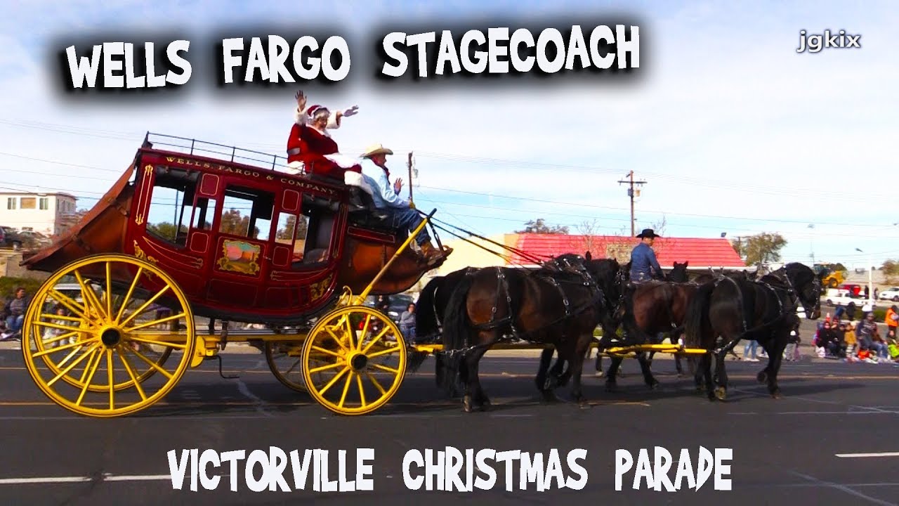 victorville christmas parade 2020 Wells Fargo Stagecoach Victorville Christmas Parade Youtube victorville christmas parade 2020