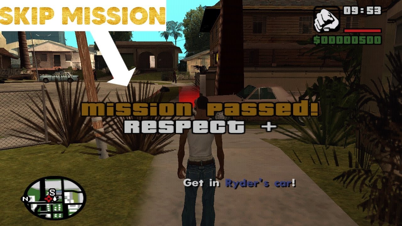 GTA San Andreas Mission Skipper MOD | How to skip missions in GTA San Gta San Andreas Skip Mission Mod Android