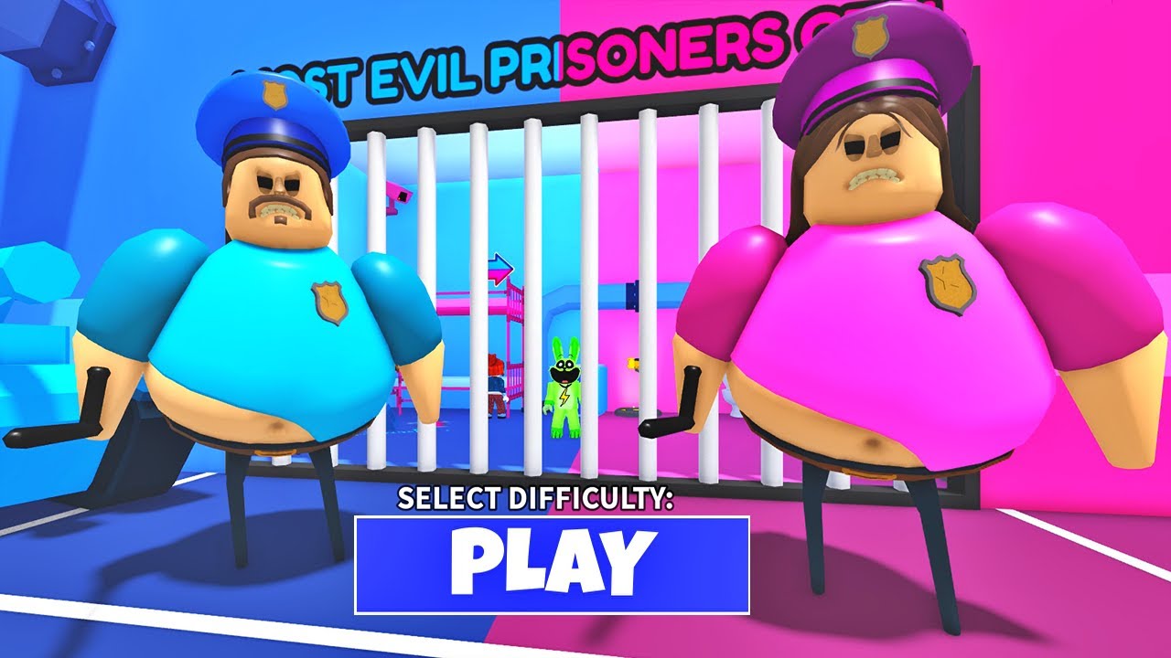 NIÑOS CONTRA NIÑAS PRISON DE BARRY! OBBY JUEGO COMPLETO #roblox #obby