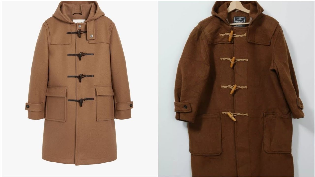 Wool Duffle Coat for Men