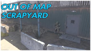 OUT OF MAP SCRAPYARD |Modern warfare (infected glitches,High Ledges, Glitch Spots)