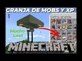 Como HACER una GRANJA de EXPERIENCIA CON TRIDENTE en MINECRAFT 1.19 1.20. 1.21 JAVA Y BEDROCK
