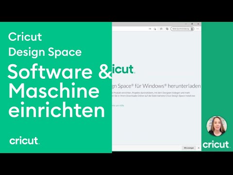 Cricut Design Space - Maschineneinrichtung und Anmeldung