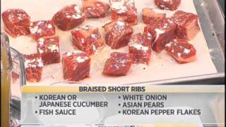Nbc Today Show With Chef Akira Back 백승욱 Cooking Korean Short Rib Kalbi Jiim