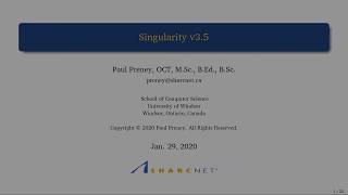 Singularity 3.5
