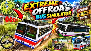 Extreme Offroad Bus Simulator | INSANE Bus Driving on Impossible Offroad Roads | Android Gameplay!!! screenshot 3