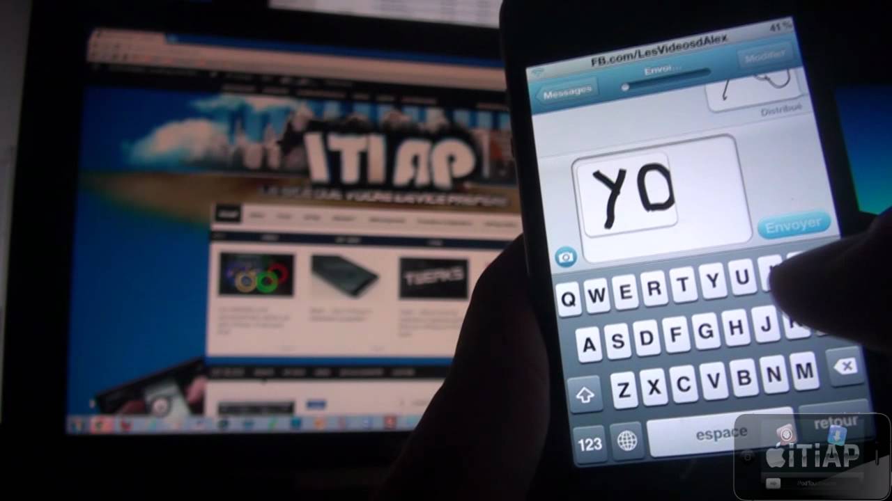 Grafiti Faire des dessins par SMS / iMessage ! (5.0+) YouTube