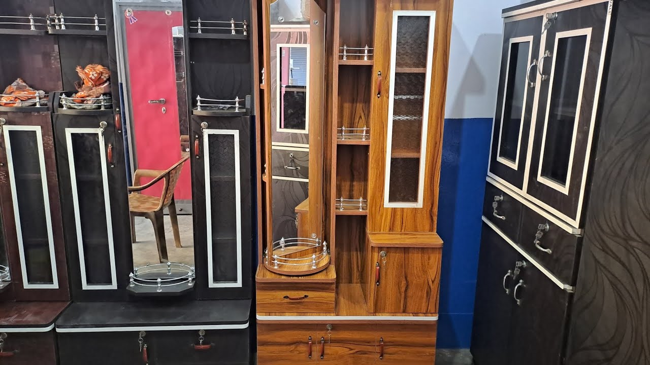 Moving Dressing Table | Mdf Wardrobe | Home Decor Mdf Almirah | Wooden Almirah |