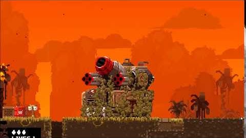 Broforce - Tank Cutscene Delay