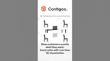 Configoo furniture 3D configurator  the best tool for your business #3dconfigurator
