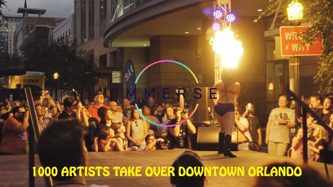 Immerse 2018 : Orlando's largest festival of local artists and performers