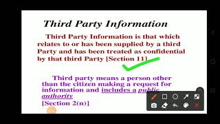 Severability & Third Party information (T47)