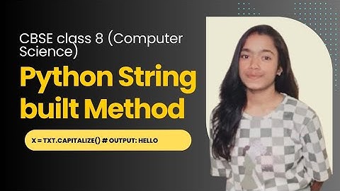 Python String Methods You Must Know! 🔥#natyambytes
