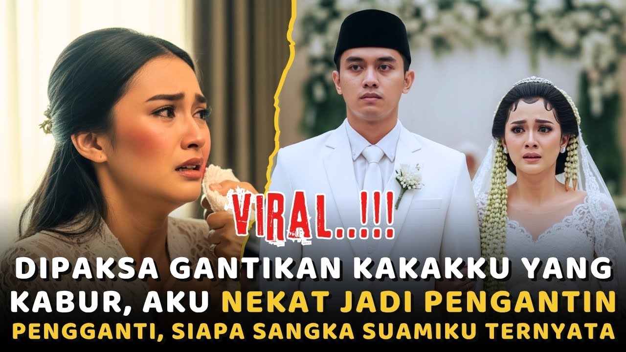 DIPAKSA Gantikan Kakakku yang Kabur, Aku Jadi Pengantin Pengganti, Siapa Sangka Suamiku Ternyata