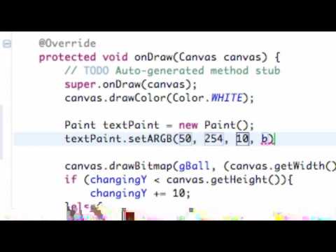 Android Application Development Tutorial   66   Using the Asset Folder for Typeface