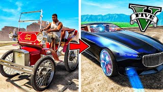 PASO de COCHES ANTIGUOS a FUTURISTAS en GTA 5!