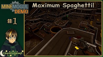 [MineMogul Demo] Factory Building In the Mines! This Is Fun!