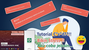 Mengatasi Error Upload di Tutorial WebGIS CodeIgniter Part 3