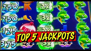 TOP 5 JACKPOT HANDPAYS ON SUPER REEL EM IN number 1 might surprise you!