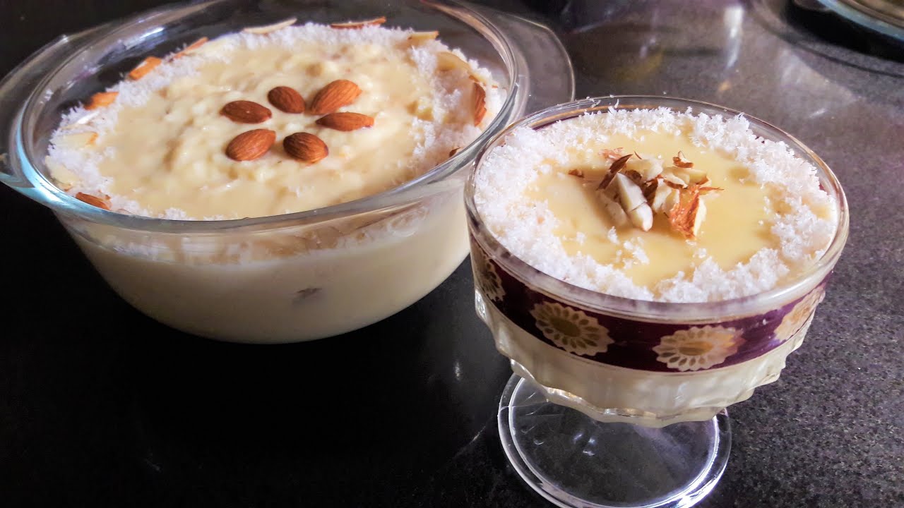 Khoya Rice Kheer Recipe /Mawa kheer Recipe Dessert Recipe YouTube
