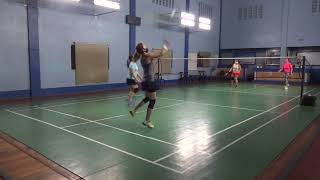 Pandeminton - 20220205 (Set 2 - Leih & Mhy vs Jojo & Ela)